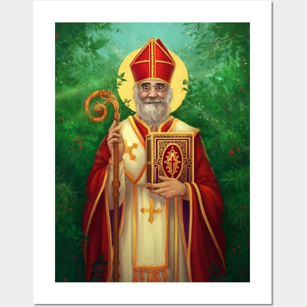 St Nicholas Wall Art by Shellz-art